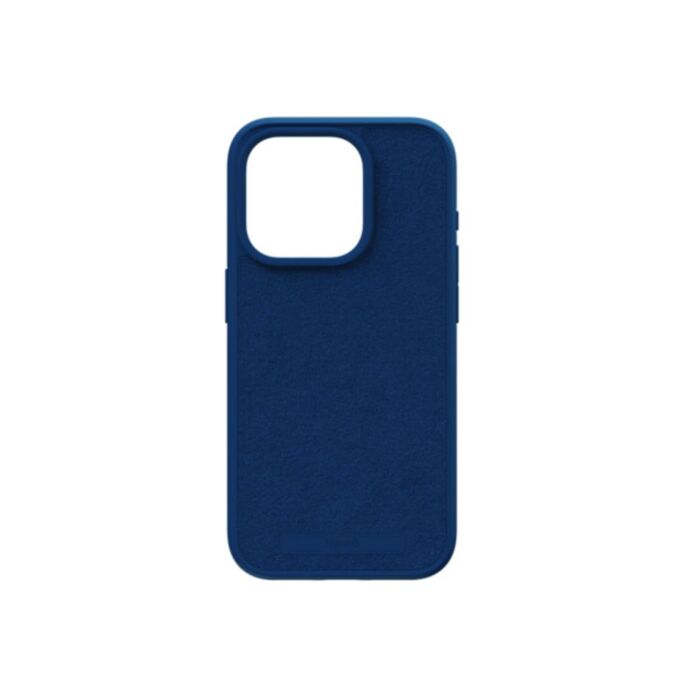 Njord byELEMENTS Suede Etui zamszowe do iPhone 15 Pro z MagSafe - Ciemnoniebieskie - Outlet - NA53SU01/X273 - zdjęcie 1 z 4