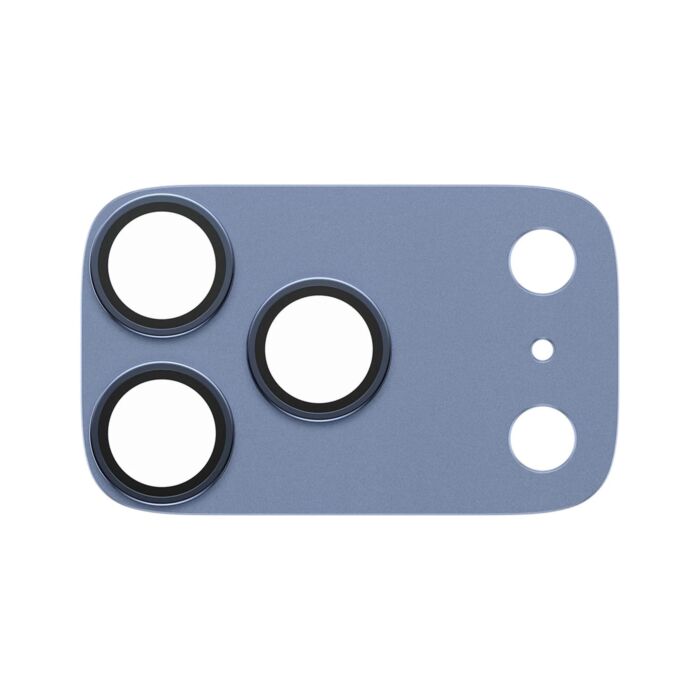 PanzerGlass Fender Camera Protector Szkło hartowane na obiektyw do iPhone 18 Pro Max - Niebieskie - PAN001585 - zdjęcie 1 z 4
