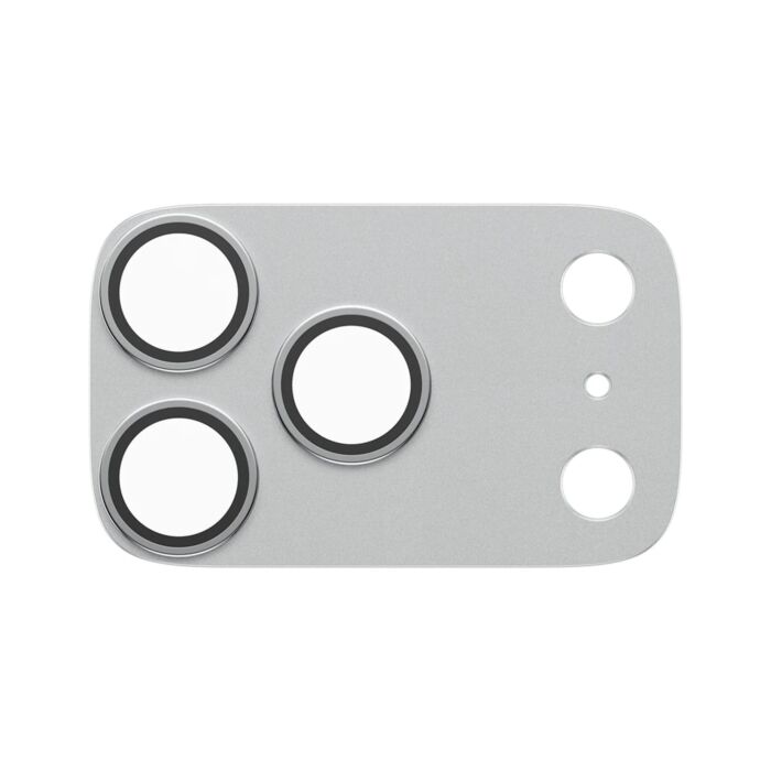 PanzerGlass Fender Camera Protector Szkło hartowane na obiektyw do iPhone 18 Pro - Srebrne - PAN001587 - zdjęcie 1 z 4