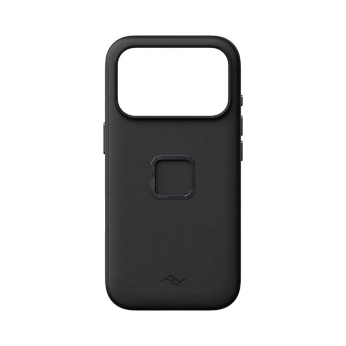 Peak Design Mobile Everyday Leather Etui skórzane do iPhone 18 Pro/iPhone 17 Pro z systemem SlimLink - Czarne - M-MC-CN-BKL-1 - zdjęcie 1 z 6