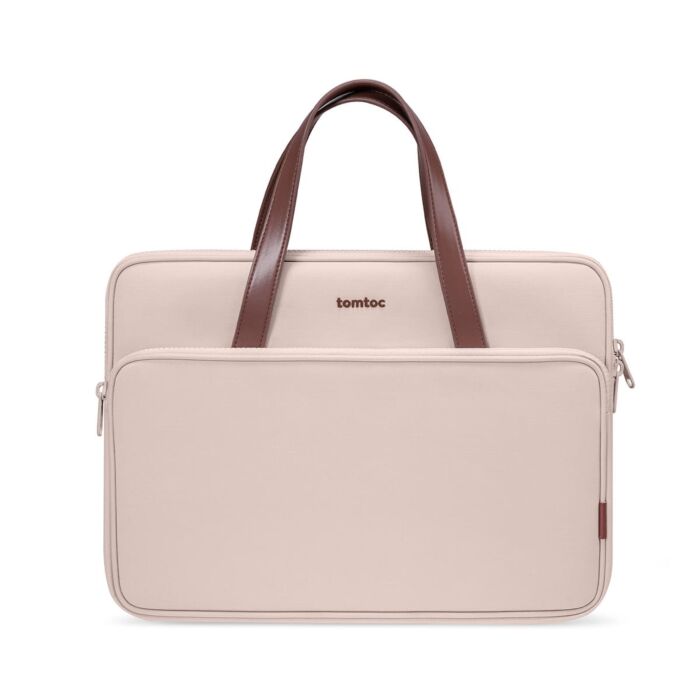 Tomtoc Versatile-A11 Torba na MacBooka Pro 14 - Pudrowy róż (Blush Pink) - A11D3P1 - zdjęcie 1 z 14