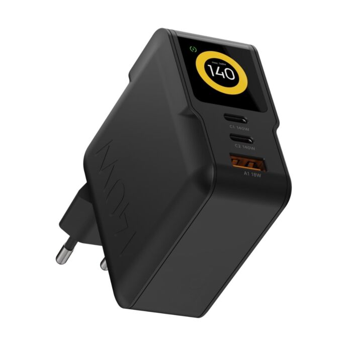 XTORM NextGen Ładowarka sieciowa 140W - Czarna - XECNG1401 - zdjęcie 1 z 7