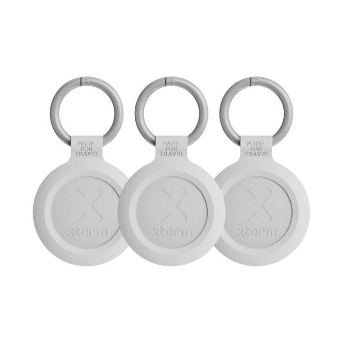 XTORM Travel Tag2 Wodoodporny lokalizator (Apple iOS) 3 pak - Biały - XTAG2A0-3PACK - zdjęcie 1 z 7