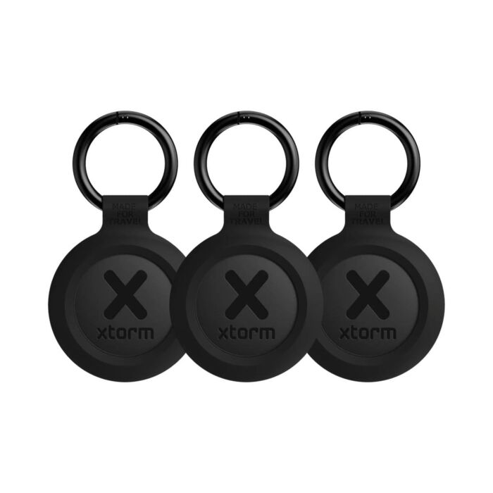 XTORM Travel Tag2 Wodoodporny lokalizator (Apple iOS) 3 pak - Czarny - XTAG2A1-3PACK - zdjęcie 1 z 7