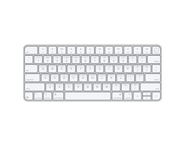 Apple Magic Keyboard Klawiatura z Touch ID w kolorze białym (USB-C) – angielski (USA)