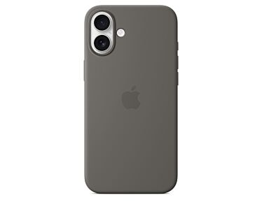 Apple Silikonowe etui do iPhone 16 Plus z MagSafe - Górska Szarość