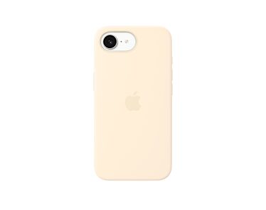 Apple Silikonowe etui do iPhone 17e z MagSafe - Waniliowe
