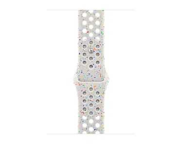 Apple Pasek sportowy Nike  w kolorze czystej platyny do koperty 44mm / 45mm / 46mm / 49mm - rozmiar M/L