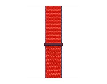 Apple Opaska sportowa w kolorze (PRODUCT)RED do koperty 38mm / 40mm / 41mm / 42mm - rozmiar uniwersalny