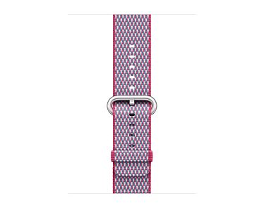 Apple Pasek nylonowy w kolorze maliny do koperty 42mm / 44mm / 45mm / 46mm / 49mm - rozmiar M/L
