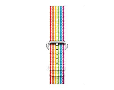 Apple Pasek nylonowy w kolorze Pride Edition do koperty 38mm / 40mm / 41mm / 42mm - rozmiar S/M