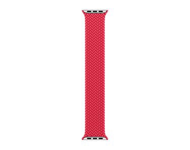 Apple Pleciona opaska Solo  w kolorze (PRODUCT)RED do koperty 44mm / 45mm / 46mm / 49mm - rozmiar 3