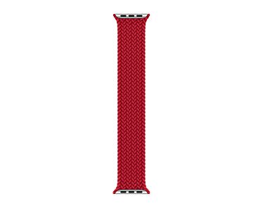Apple Pleciona opaska Solo  w kolorze czerwonym do koperty 44mm / 45mm / 46mm / 49mm - rozmiar 9