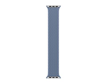 Apple Pleciona opaska Solo  w kolorze skalnego błękitu do koperty 44mm / 45mm / 46mm / 49mm - rozmiar 12