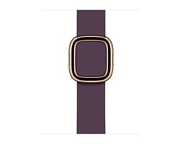 Apple Pasek z klamrą nowoczesną w kolorze śliwki do koperty 38mm / 40mm / 41mm / 42mm - rozmiar L