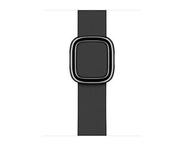 Apple Pasek z klamrą nowoczesną w kolorze czarnym do koperty 38mm / 40mm / 41mm / 42mm - rozmiar L