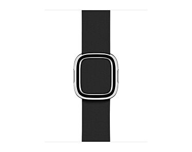 Apple Pasek z klamrą nowoczesną w kolorze czarnym do koperty 38mm / 40mm / 41mm / 42mm - rozmiar L