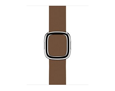 Apple Pasek z klamrą nowoczesną w kolorze brązu do koperty 38mm / 40mm / 41mm / 42mm - rozmiar M