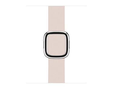 Apple Pasek z klamrą nowoczesną w kolorze delikatnego różu do koperty 38mm / 40mm / 41mm / 42mm - rozmiar S