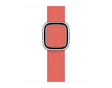 Apple Pasek z klamrą nowoczesną w kolorze różowego cytrusa do koperty 38mm / 40mm / 41mm / 42mm - rozmiar L