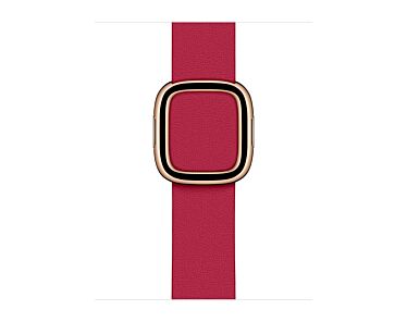 Apple Pasek z klamrą nowoczesną w kolorze maliny do koperty 38mm / 40mm / 41mm / 42mm - rozmiar L