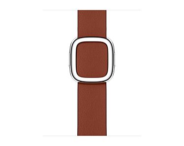 Apple Pasek z klamrą nowoczesną w kolorze umbry do koperty 38mm / 40mm / 41mm / 42mm - rozmiar L