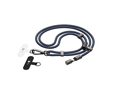 ERPOWER Snake Lanyard Smycz z kablem USB-C do USB-C 240W i blokerem danych 1,5m - Granatowa-1.jpg