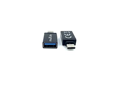 Maxlife Adapter USB-C do USB 3.0 - Czarny