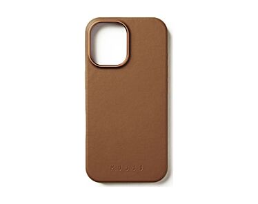 Mujjo Leather Case Etui skórzane do iPhone 16 kompatybilne z MagSafe - Brązowe