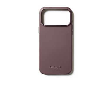 Mujjo Leather Case Etui skórzane do iPhone 17 Pro Max z MagSafe - Bordowe_4.jpg