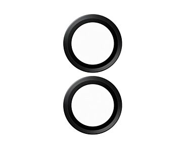 PanzerGlass Hoops Szkło ochronne na aparat do iPhone 16 / 16 Plus - Czarne