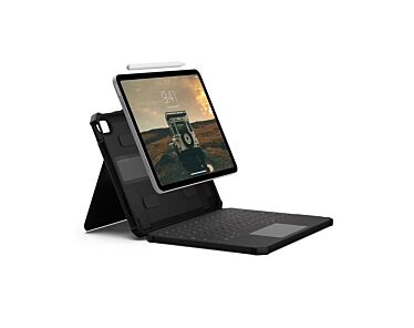 UAG USB-C Keyboard Etui ochronne z klawiaturą oraz uchwytem do Apple Pencil do iPad 10 - Czarno-szare - 1.jpg