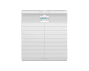 Withings Body Scan Waga z analizą składu masy ciała oraz pomiarem tętna. Wyrób medyczny - Biała