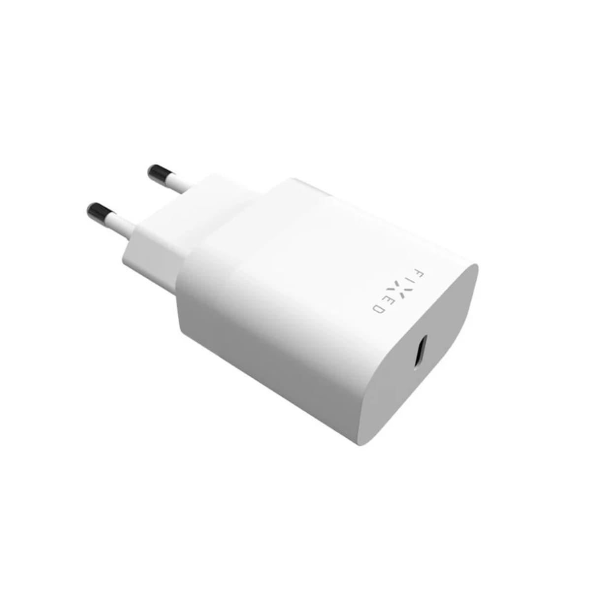 Fixed Ładowarka sieciowa USB-C 20W - Biała Fixed Ładowarka sieciowa USB-C 20W - Biała