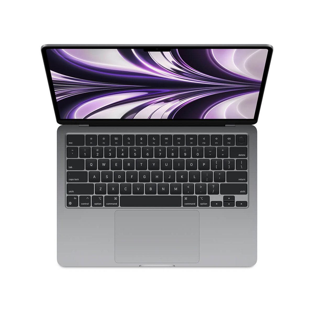 MacBook Air 13,6 M2 8-rdzeniowy CPU + 10-rdzeniowy GPU / 16GB RAM / 1TB SSD / Klawiatura US / Gwiezdna szarość (Space Gray) - klawiatura MacBook Air 13,6 M2 8-rdzeniowy CPU + 10-rdzeniowy GPU / 16GB RAM / 1TB SSD / Klawiatura US / Gwiezdna szarość (Space Gray) - klawiatura