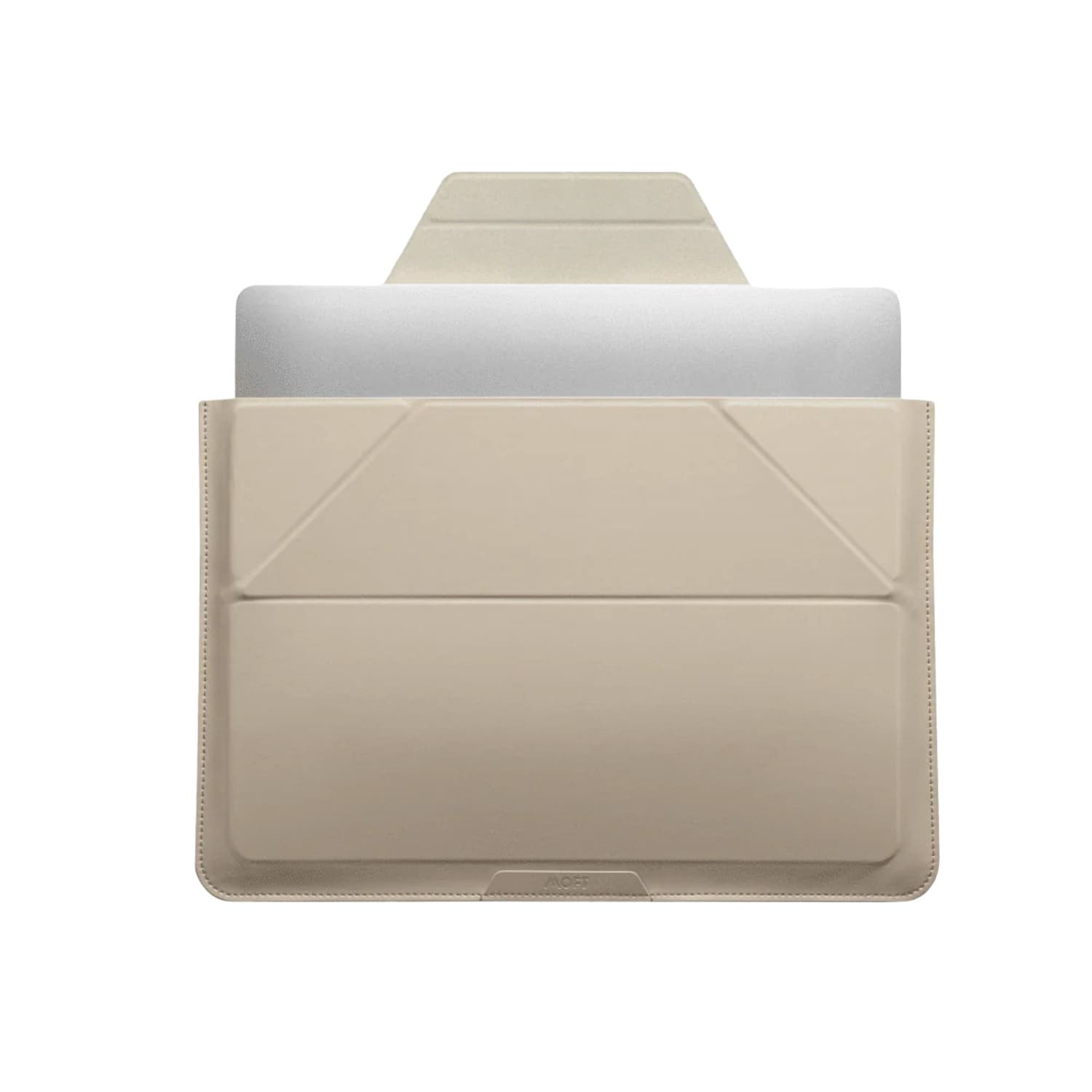 Moft Carry sleeve 2w1 Etui i podstawka do Macbook Air 13 - Beżowe