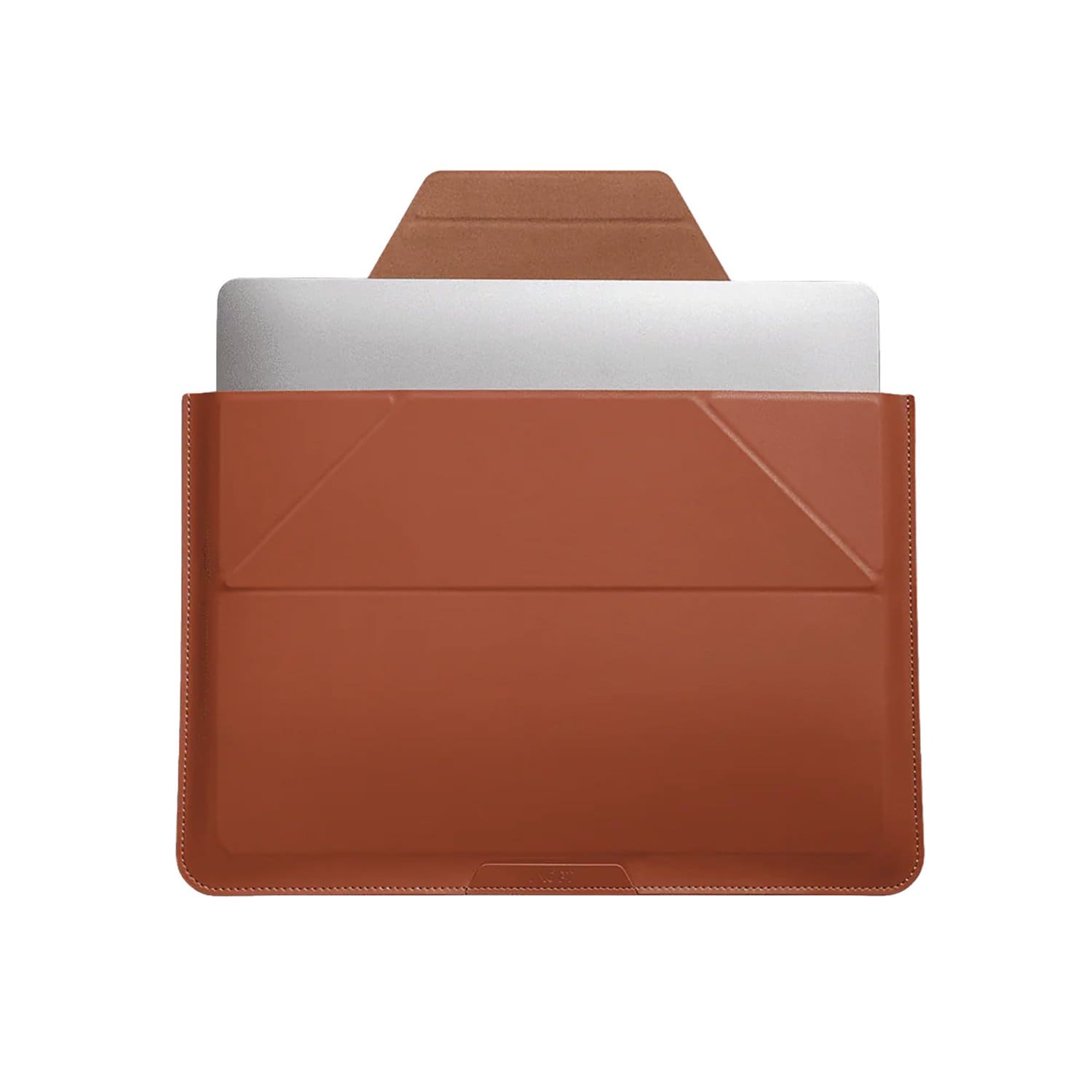 Moft Carry sleeve 2w1 Etui i podstawka do Macbook Pro 16 - Ciemnobrązowe
