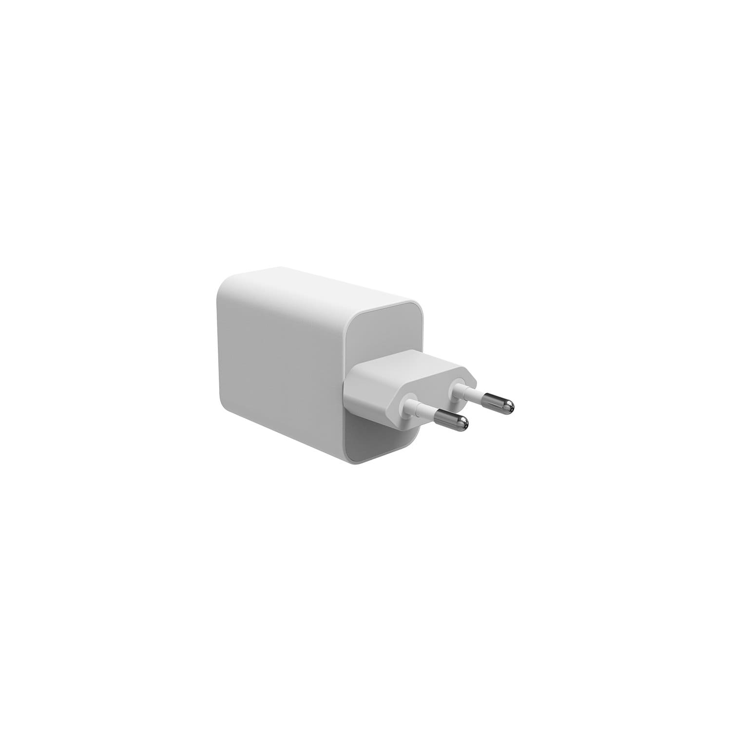 Mophie ROC GaN Ładowarka sieciowa / 2x USB-C / 70W - Biała