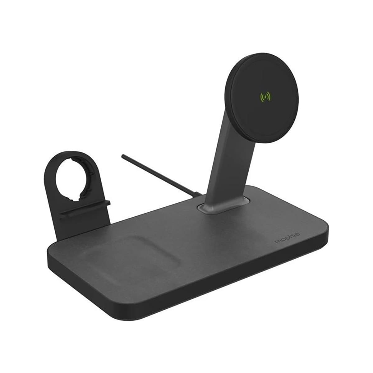 Mophie Snap+ Ładowarka bezprzewodowa 3w1 kompatybilna z MagSafe / 15W - Czarna