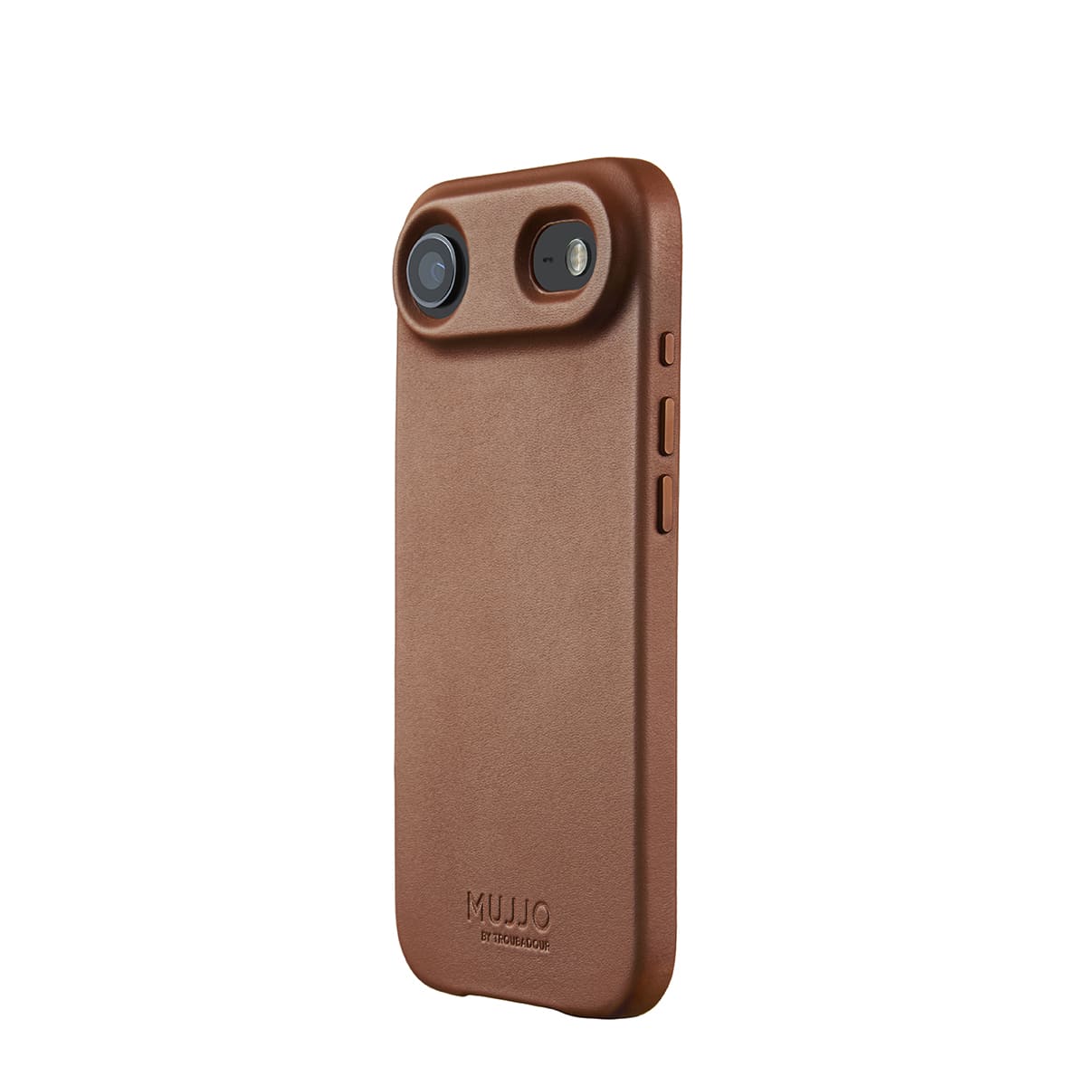 Mujjo Leather Case Etui skórzane do iPhone 17 Air kompatybilne z MagSafe - Brązowe Mujjo Leather Case Etui skórzane do iPhone 17 Air kompatybilne z MagSafe - Brązowe