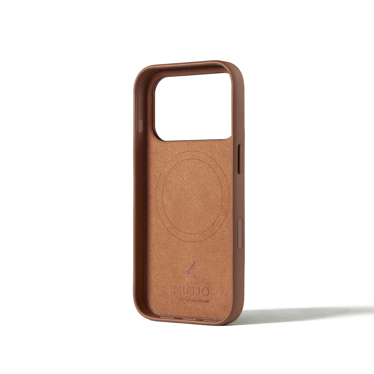 Mujjo Leather Case Etui skórzane do iPhone 17 Pro kompatybilne z MagSafe - Brązowe Mujjo Leather Case Etui skórzane do iPhone 17 Pro kompatybilne z MagSafe - Brązowe