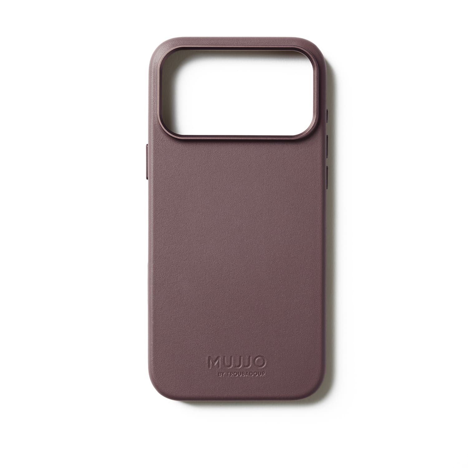 Mujjo Leather Case Etui skórzane do iPhone 17 Pro Max/iPhone 18 Pro Max kompatybilne z MagSafe - Bordowe