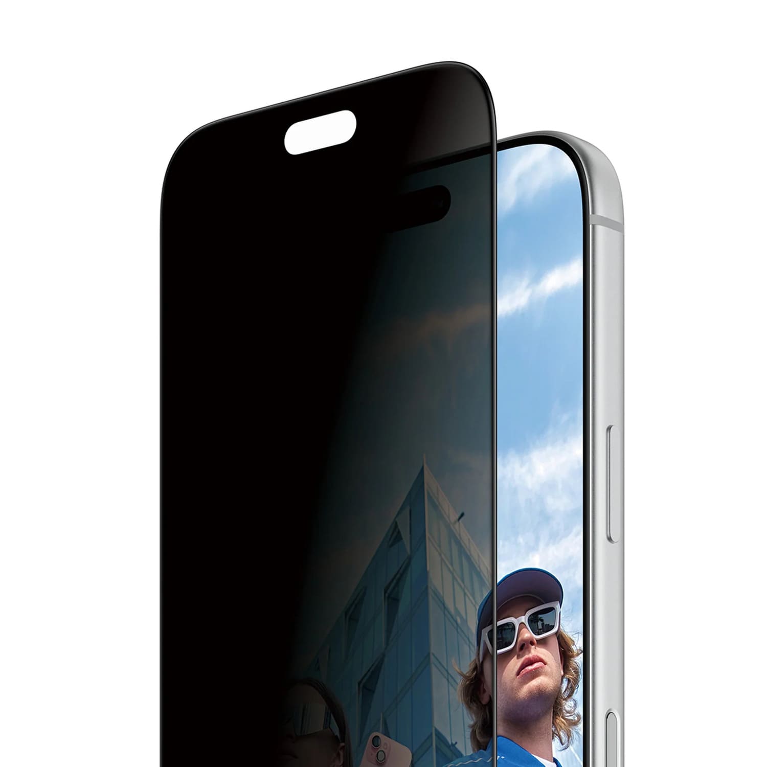 PanzerGlass Ultra-Wide Fit 2-Way Privacy Szkło ochronne prywatyzujące do iPhone 18 Pro z aplikatorem 