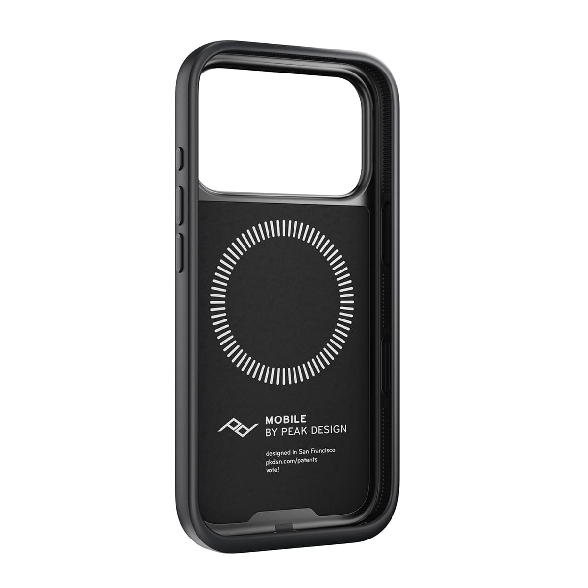 Peak Design Everyday Clarino Etui do iPhone 17 Pro - Czarne Peak Design Everyday Clarino Etui do iPhone 17 Pro - Czarne
