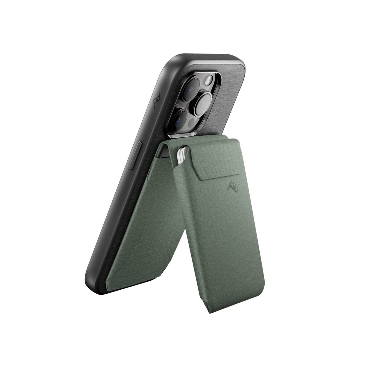 Peak Design Mobile Stand Magnetyczny portfel i podstawka do iPhone - Szarozielony Peak Design Mobile Stand Magnetyczny portfel i podstawka do iPhone - Szarozielony