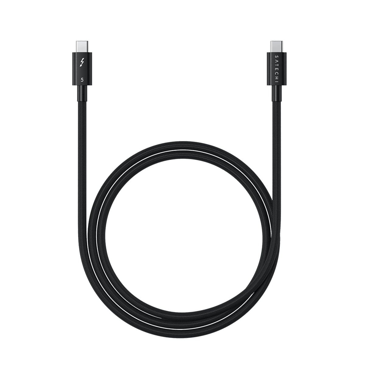 Satechi Kabel thunderbolt 5 USB-C - USB-C (1m) - Czarny Satechi Kabel thunderbolt 5 USB-C - USB-C (1m) - Czarny
