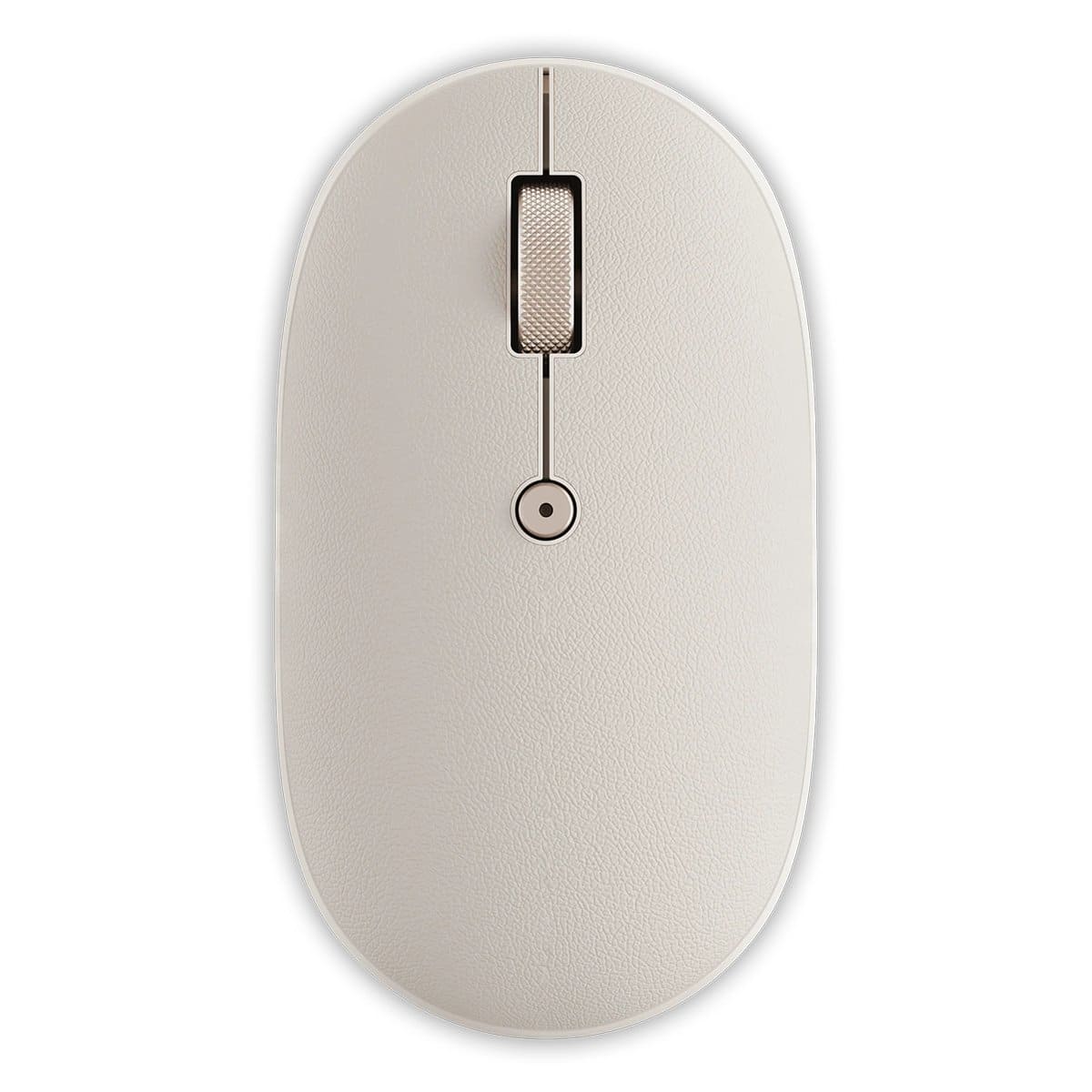 Satechi OntheGo Mysz bezprzewodowa do dwóch urządzeń - Piaskowa