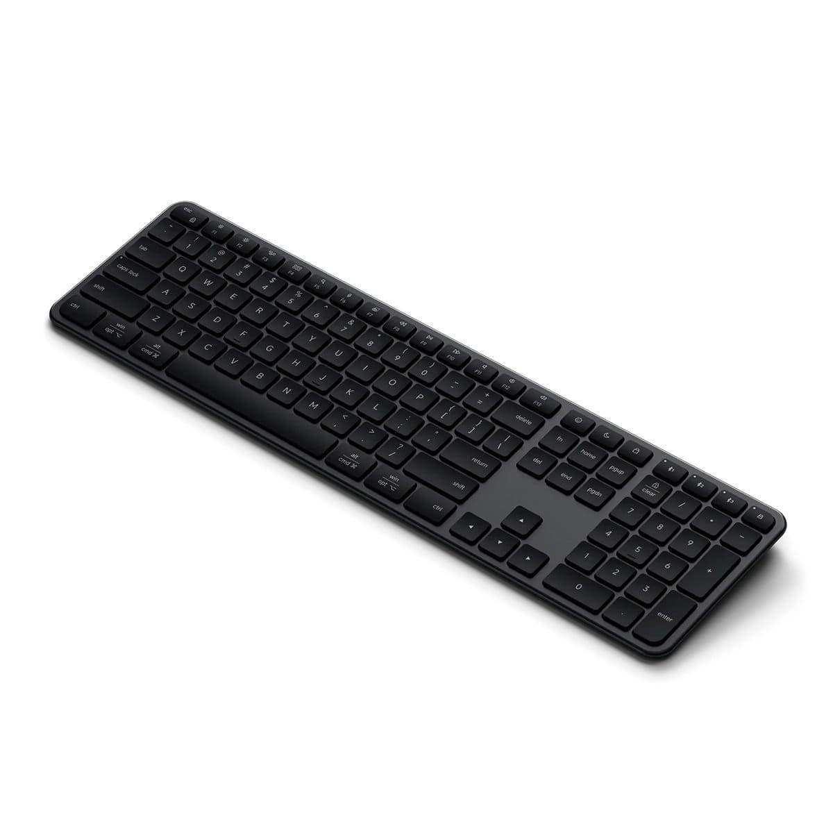 Satechi Slim EX3 Klawiatura Bluetooth do trzech urządzeń z przełącznikiem trybu Mac / Windows - Gwiezdna czerń Satechi Slim EX3 Klawiatura Bluetooth do trzech urządzeń z przełącznikiem trybu Mac / Windows - Gwiezdna czerń
