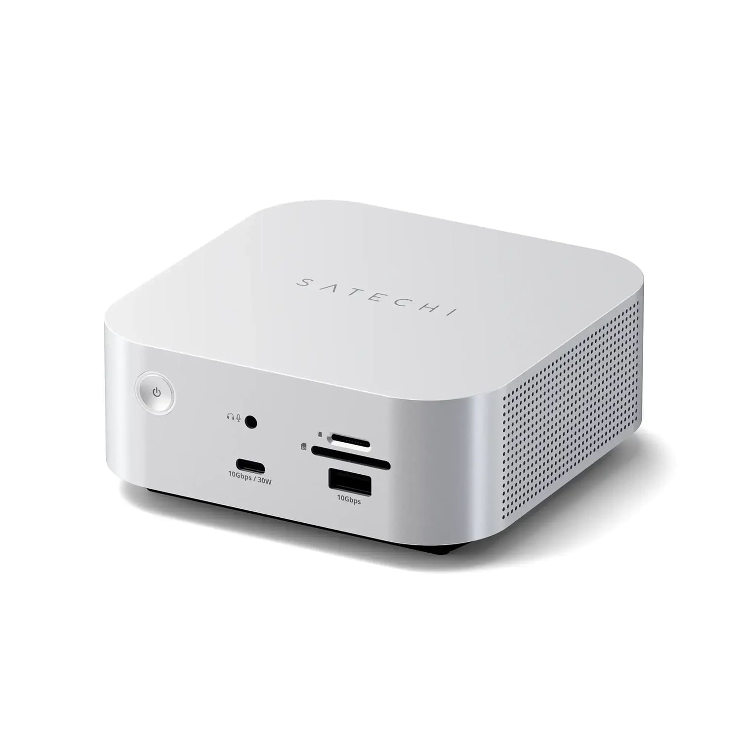Satechi Thunderbolt 5 CubeDock Stacja dokująca z obudową SSD - Srebrna