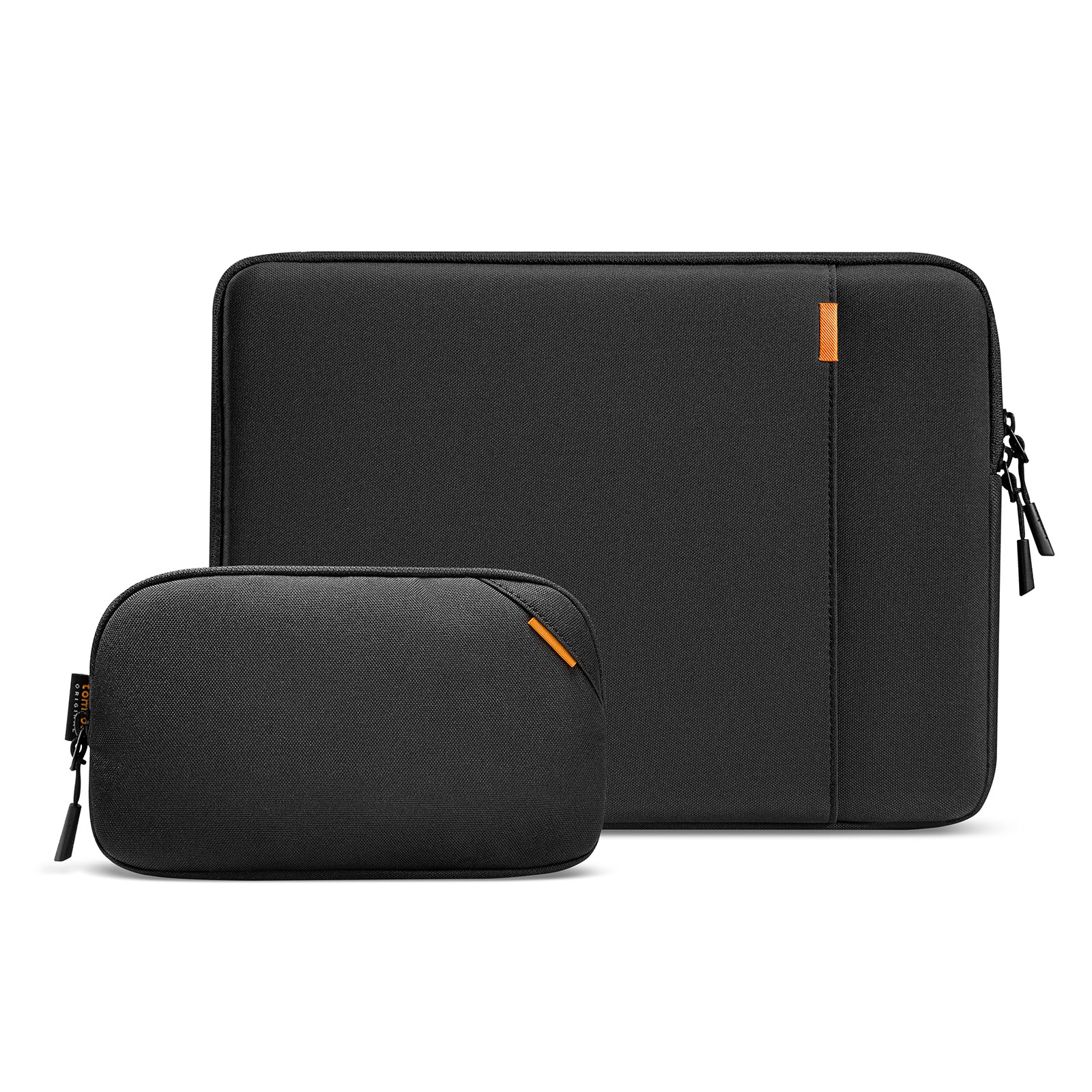 Pokrowiec do MacBook Tomtoc Defender-A13 Zestaw Pokrowiec na MacBooka Air 13 i organizer na kable - Czarny (Black)